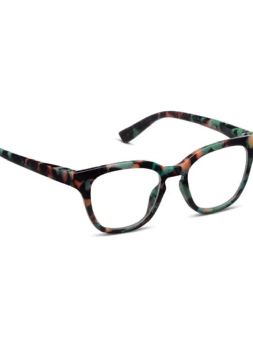 New Teal Marble Peepers Blue Light Block Glasses‎ +0.00